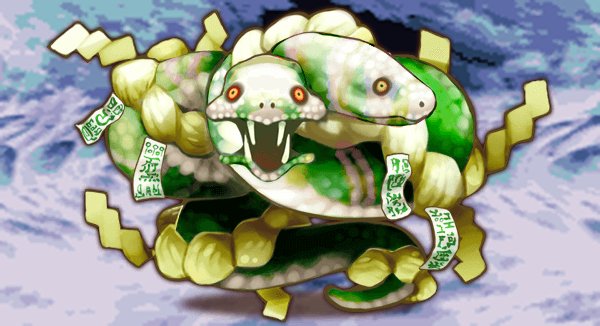 藤蔓を枯らすミズチ.jpg