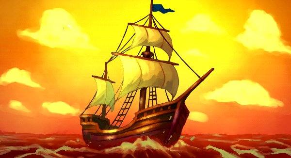 復活の古船 夕.jpg 復活の古船 夕.jpg